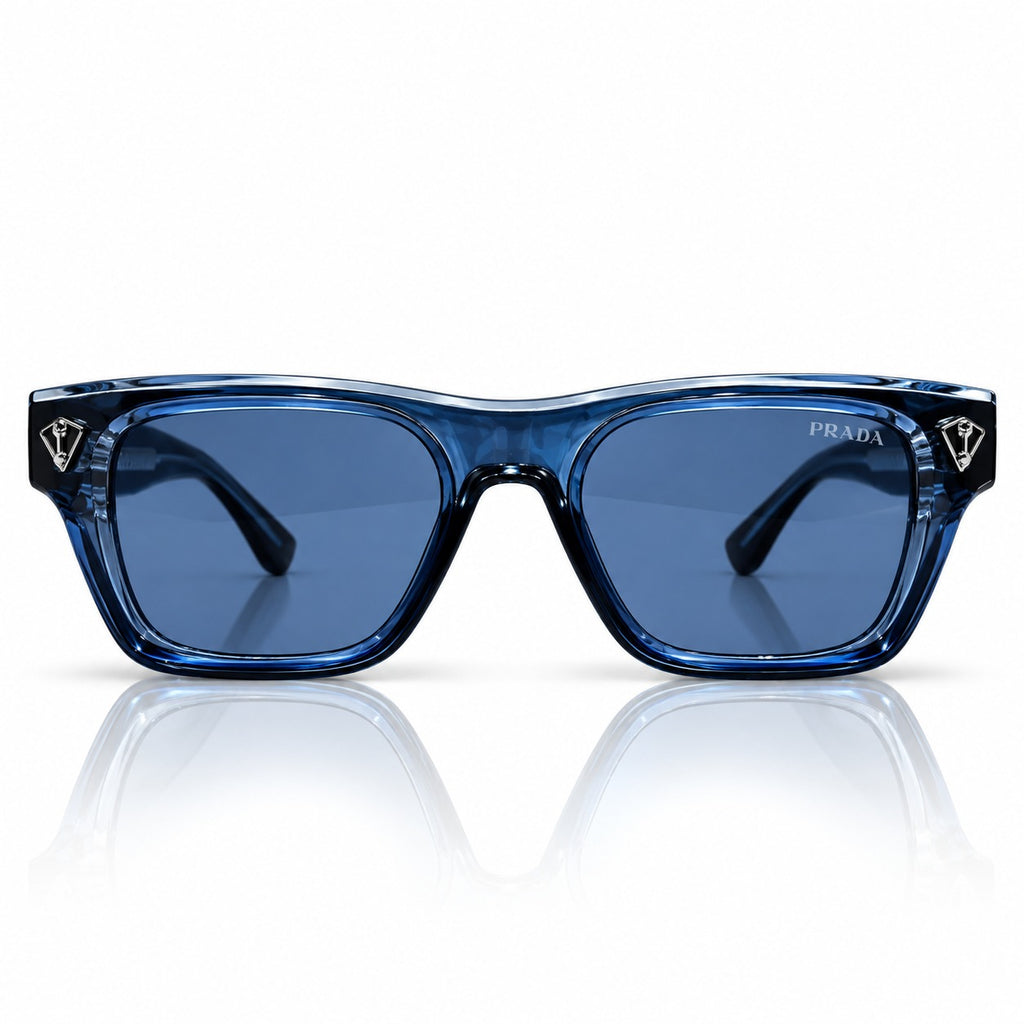 PR - OCEANIC BLUE - ACETATE - SQUARE - BOLD - LATEST