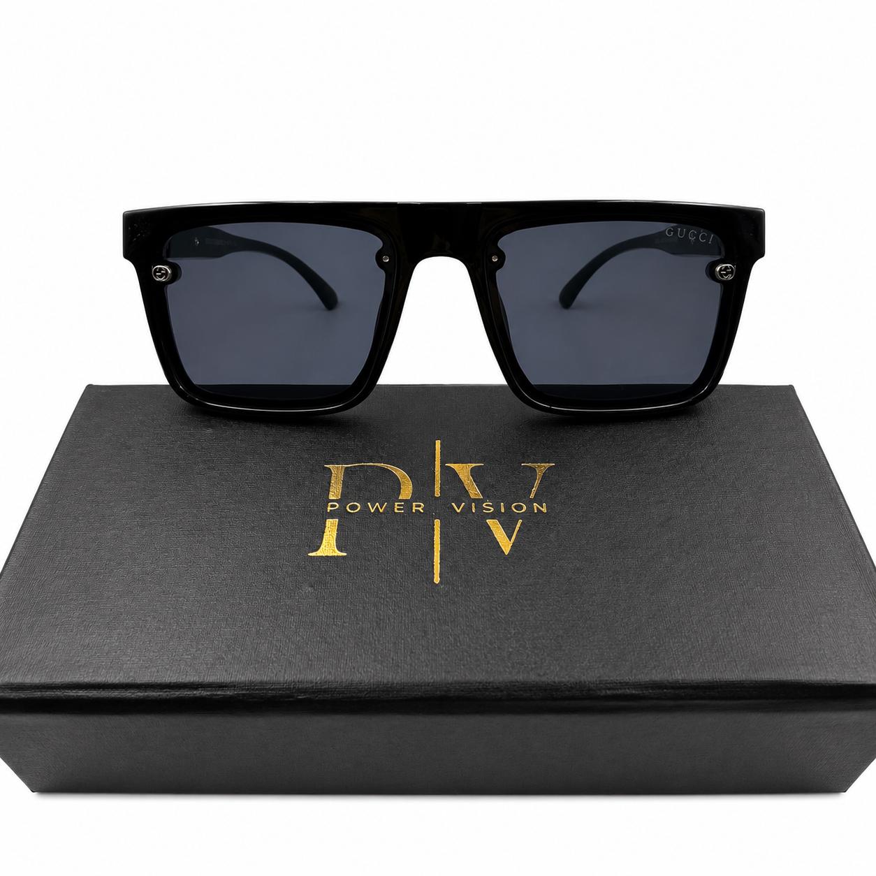 GC 8962 - SLEEK - BLACK - STRAIGHT BRIDGE - CONCILED SPRING - PREMIUM BRANDING