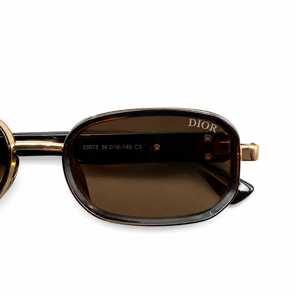 CD 23573 - GORGEOUS - SOFT RECTANGULAR - BROWN - GOLDEN - BROWN GRADIENT - PREMIUM - WOMEN