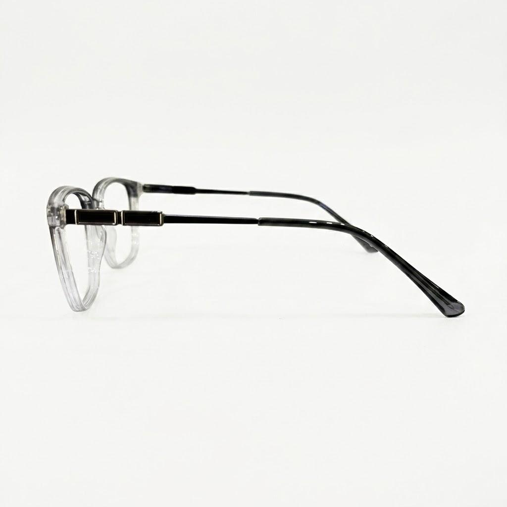TR 251127 - EYEGLASS - SQUARE - GREY TWO TONE - WEIGHTLESS - UNISEX