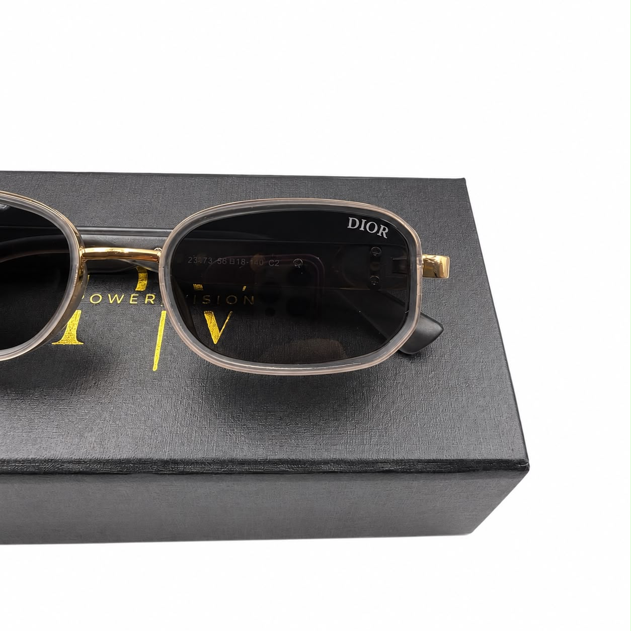 CD 23573 - UNIQUE - SOFT RECTANGULAR - GOLDEN - MATTE GREY - GREY GRADIENT - BRANDING TEMPLE - PREMIUM