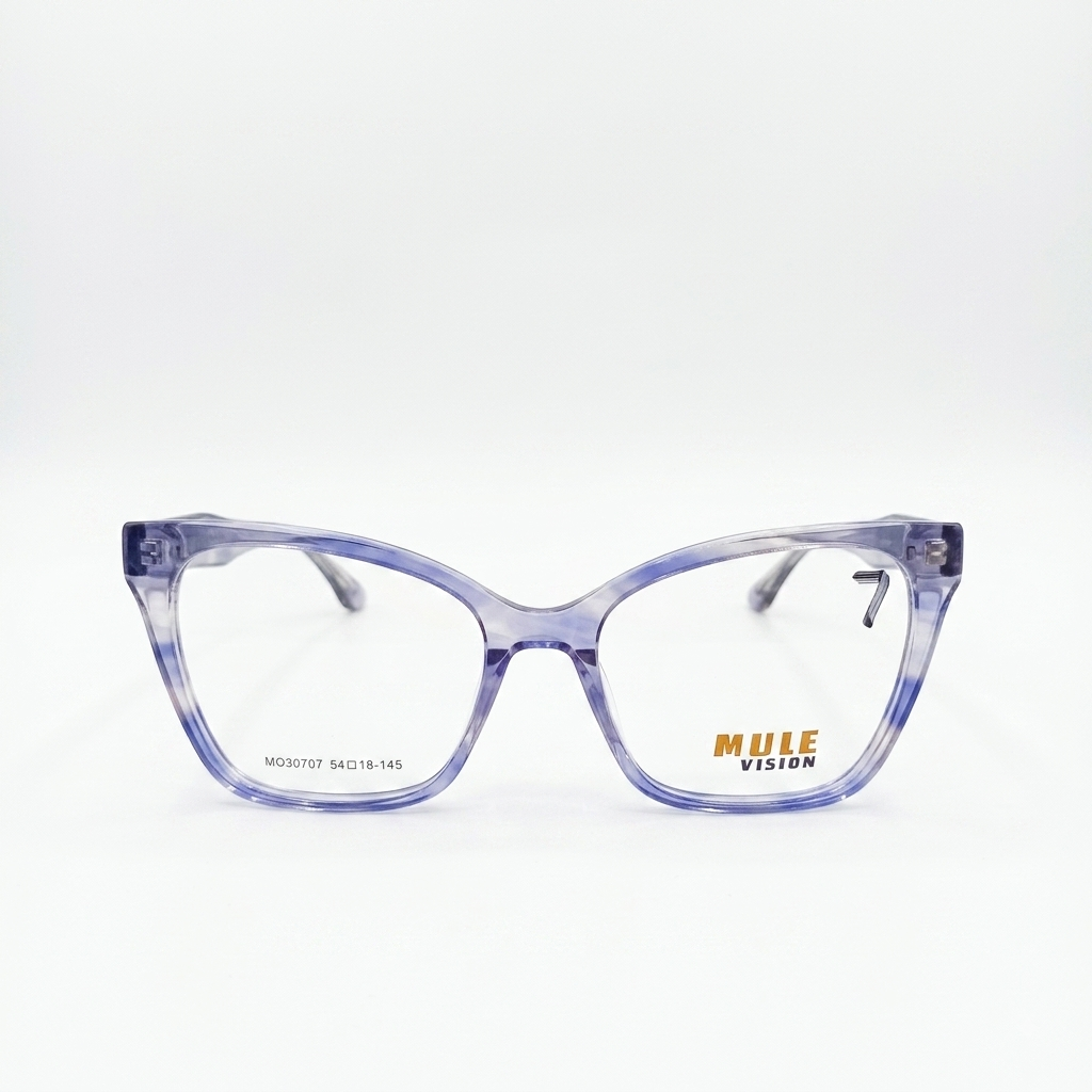 ACETATE 30707 - UNIQUE - MARBLED PATTERN - CATEYE - EYEWEAR - PREMIUM - WOMEN
