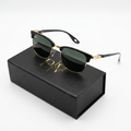 RB 8396 - SUNGLASS - CLUB MASTER - GOLDEN BLACK - DIAMOND HARD - EXCEL SPRING - PREMIUM