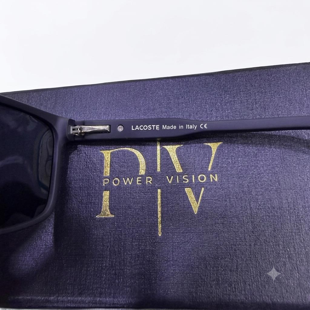 LAC 24036 - SUNGLASS - MATTE BLACK - POLARISED - BRANDING - MEN - PREMIUM