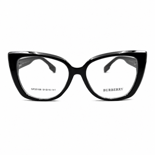 BB 25108 - ELEGANT - ROUNDED CATEYE - BLACK - DESIGNER - LADIES - PREMIUM
