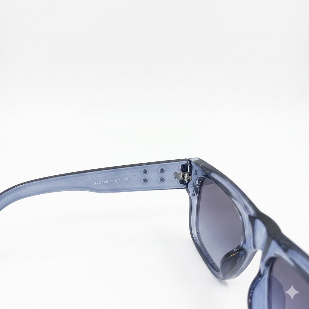 DT0125 - BOLD - WATER BLUE - UV 400 - GREY LENSES - PREMIUM