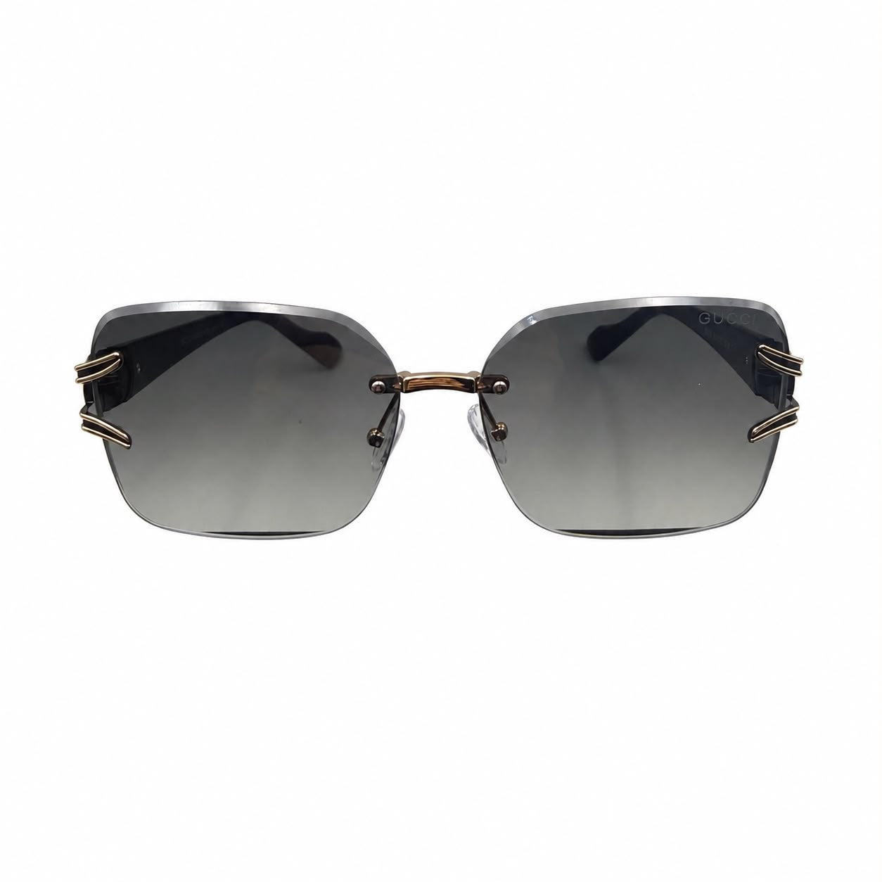 GC 9166 - GORGEOUS - RIMLESS - SOFT SQUARE - GOLDEN BLACK - BLACK GRADIENT - PREMIUM