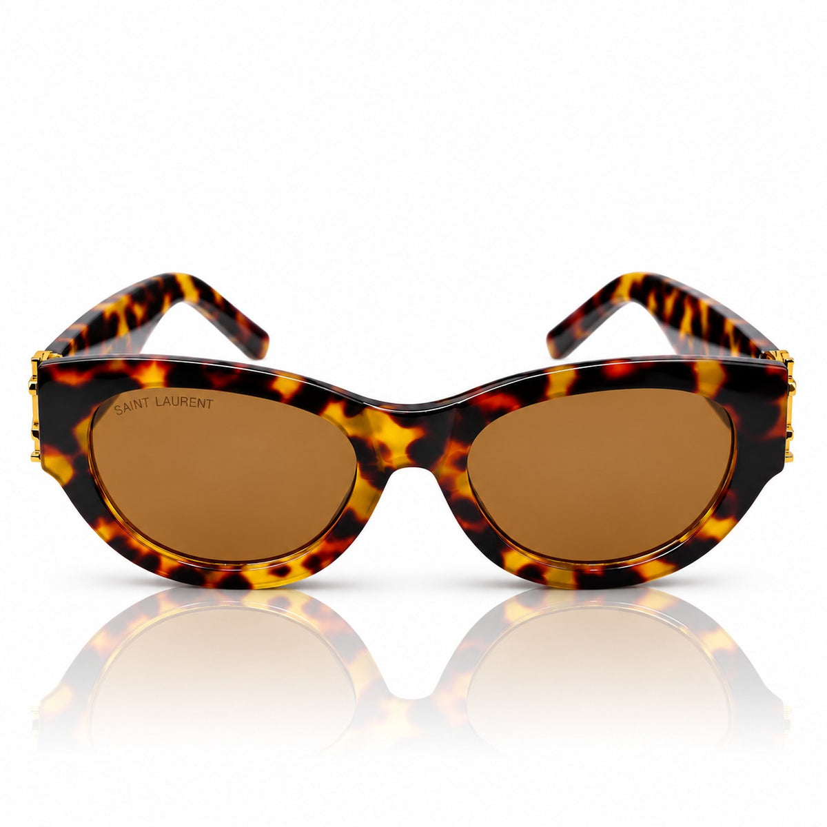 YSL - SUNGLASS - WOMEN - CATEYE - TORTOISE - BROWN - DESIGNER