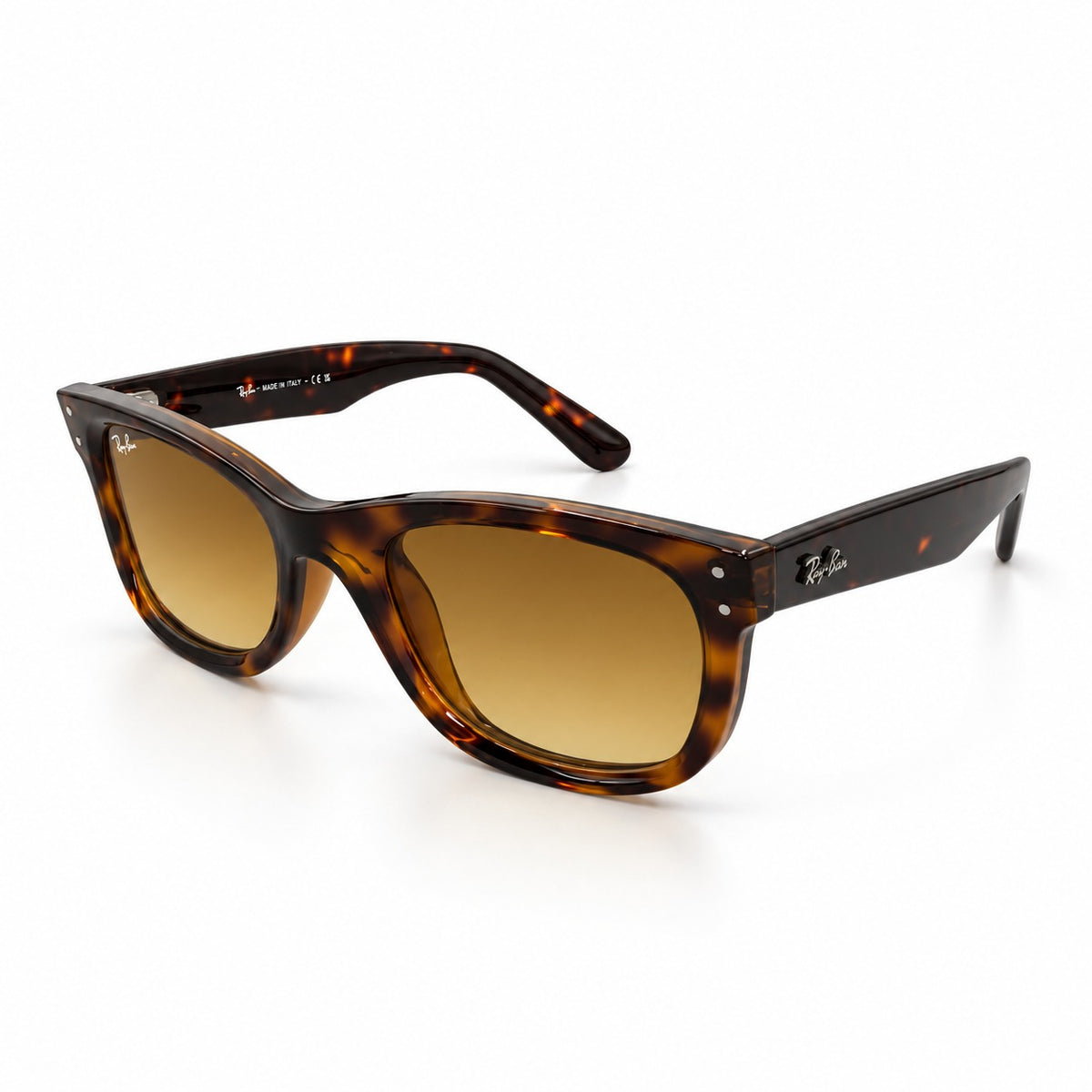 RB R0502S - REVERSE - WAYFARER - TORTOISE - BROWN GRADIENT - ACETATE - HIGH QUALITY