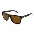 LACOSTE - MEN - MATTE BROWN - POLARISED - TEXTURED TEMPLES - COMFORT