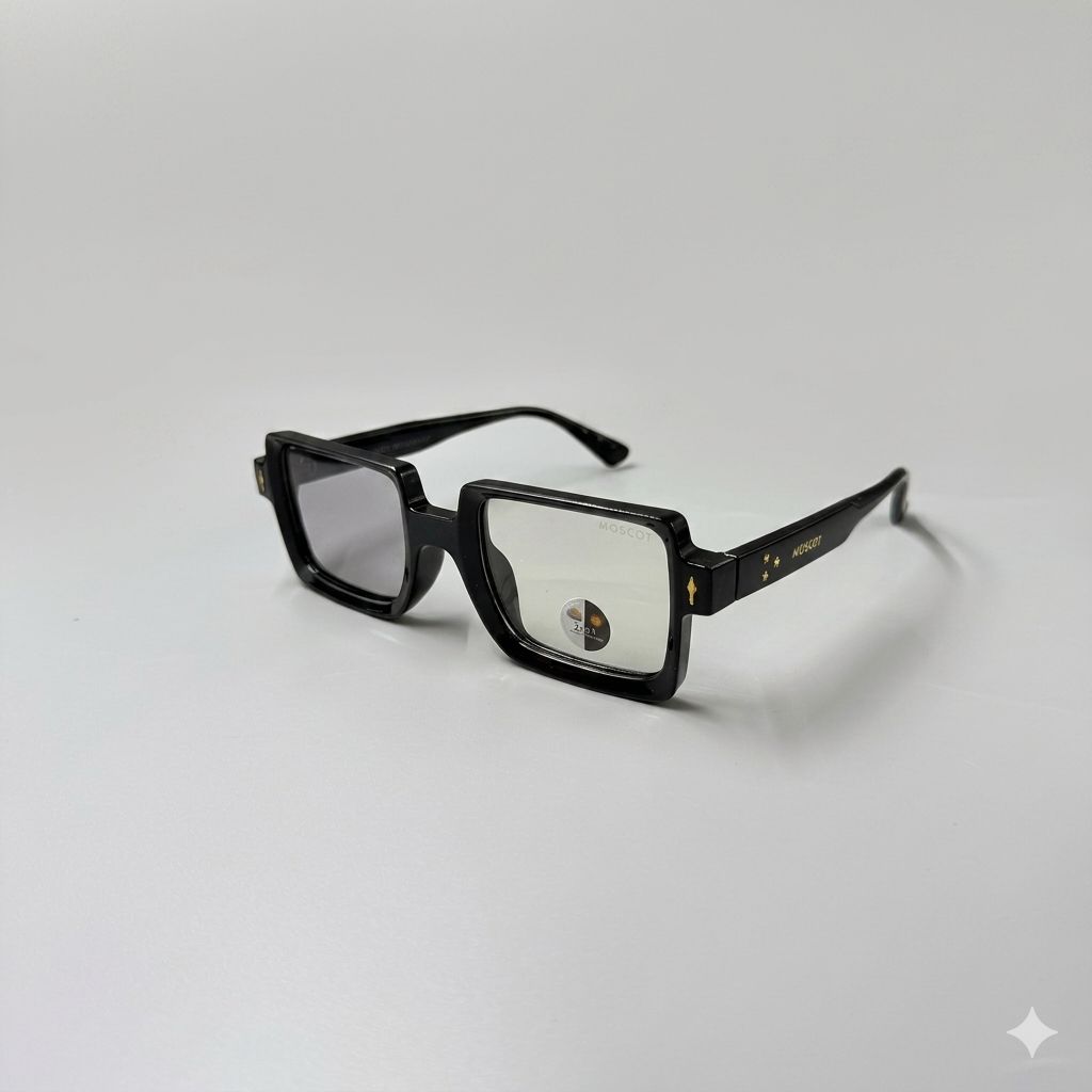 P317 - PHOTOCHROMIC - BOLD - BLACK - UNISEX - UV PROTECTOR