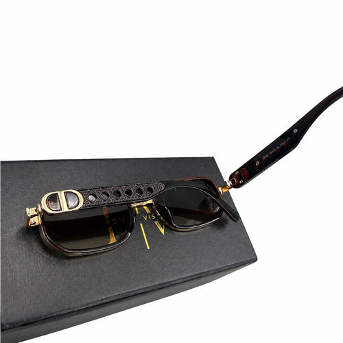 CD 23573 - GORGEOUS - SOFT RECTANGULAR - BROWN - GOLDEN - BROWN GRADIENT - PREMIUM - WOMEN