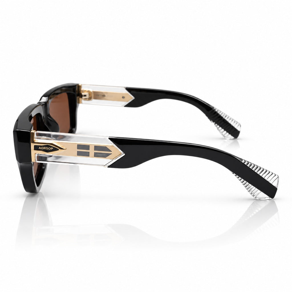 MOSCOT 1605 - BOLD - BLACK - BROWN - SQUARE - UNISEX