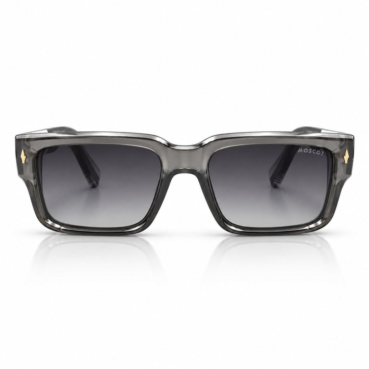 MOSCOT 1605 - BOLD - GREY TRANSPARENT - DOUBLE SHADE - UNISEX