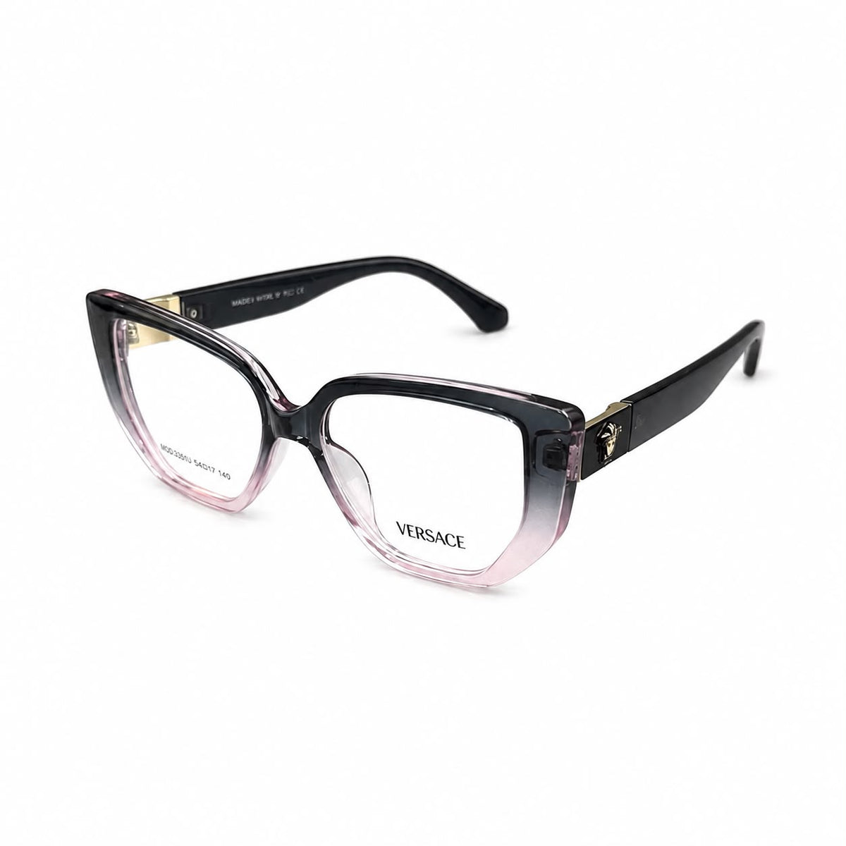 VE 26103 - GORGEOUS - SQUARE - CATEYE - GREY - PINK-CLEAR - BRANDING TEMPLES - PREMIUM