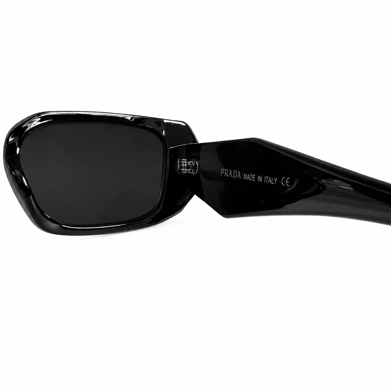 PRADA MILANO - BOLD - BLACK - GEOMETRIC RECTANGULAR - PREMIUM