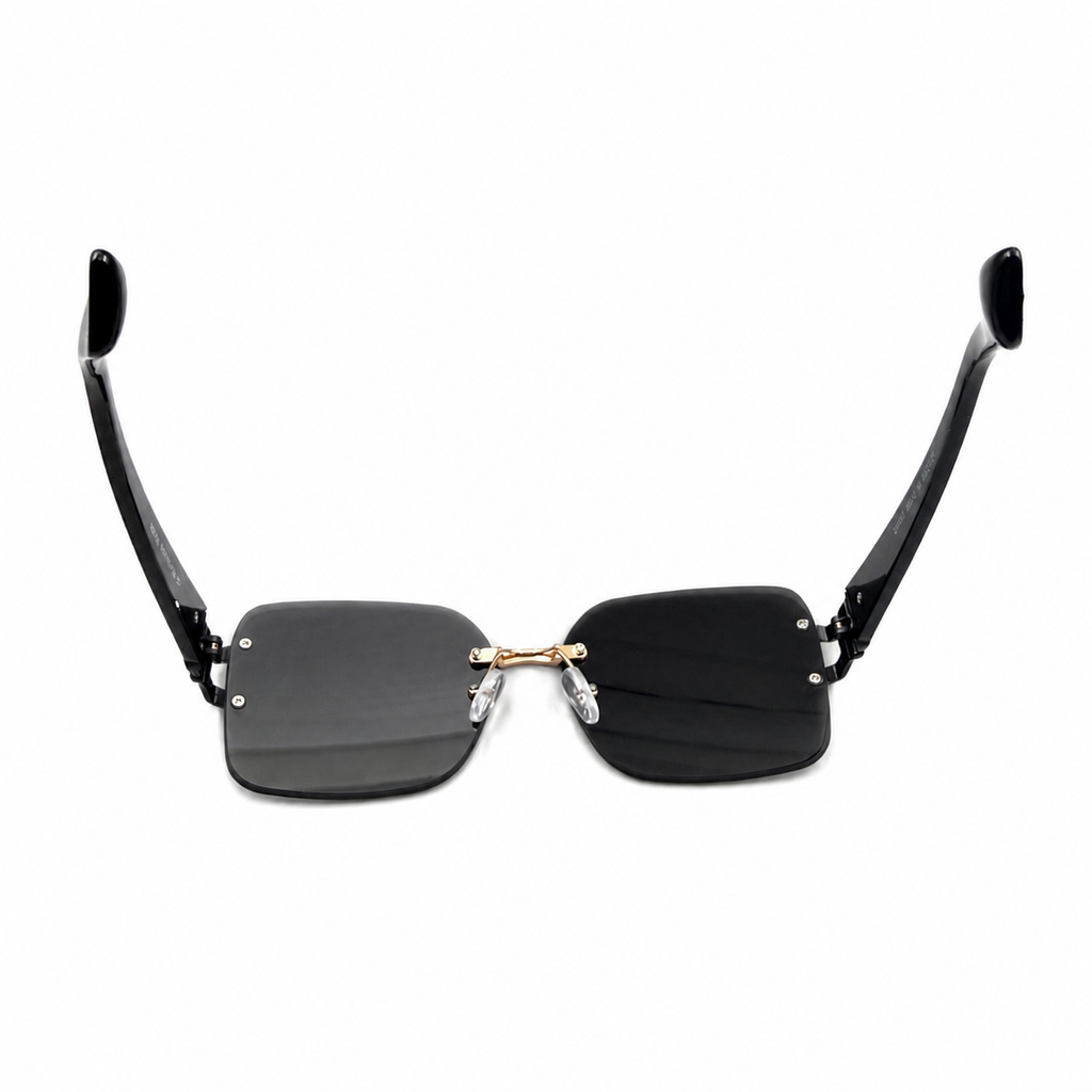 GC 9166 - GORGEOUS - RIMLESS - SOFT SQUARE - GOLDEN BLACK - BLACK GRADIENT - PREMIUM