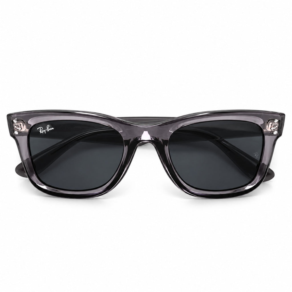 RB R0502S - REVERSE - WAYFARER - GREY TRANSPARENT - HIGH QUALITY