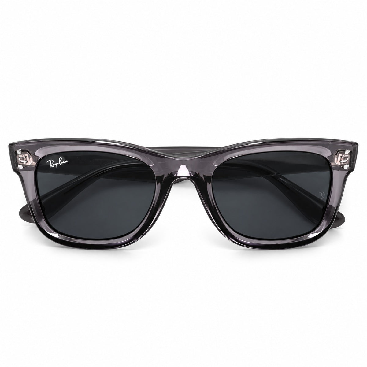 RB R0502S - REVERSE - WAYFARER - GREY TRANSPARENT - HIGH QUALITY