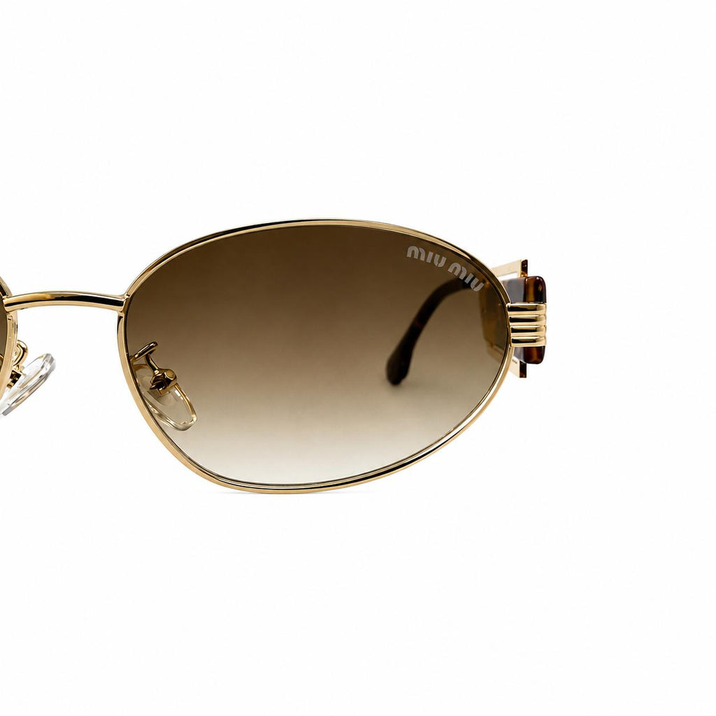 MIU MIU 2728 - PREMIUM - OVAL - GOLDEN - TORTOISE TEMPLE - BROWN GRADIENT - WOMEN