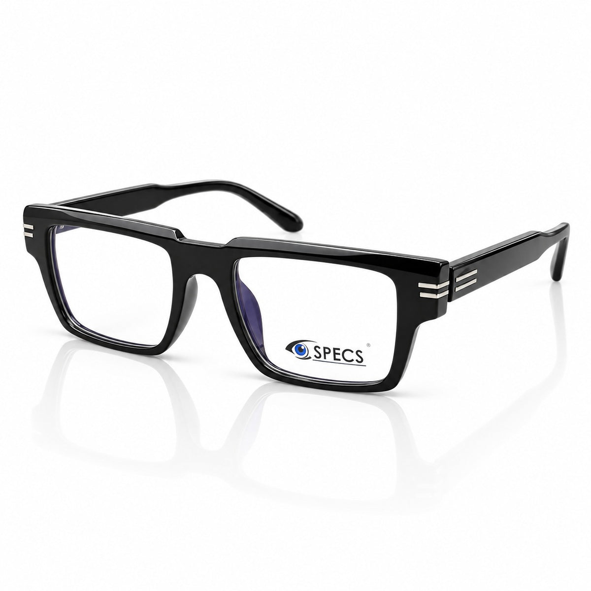 SPECS 81034 - CUT SQUARE - ACETATE - BLACK - GENTLEMEN
