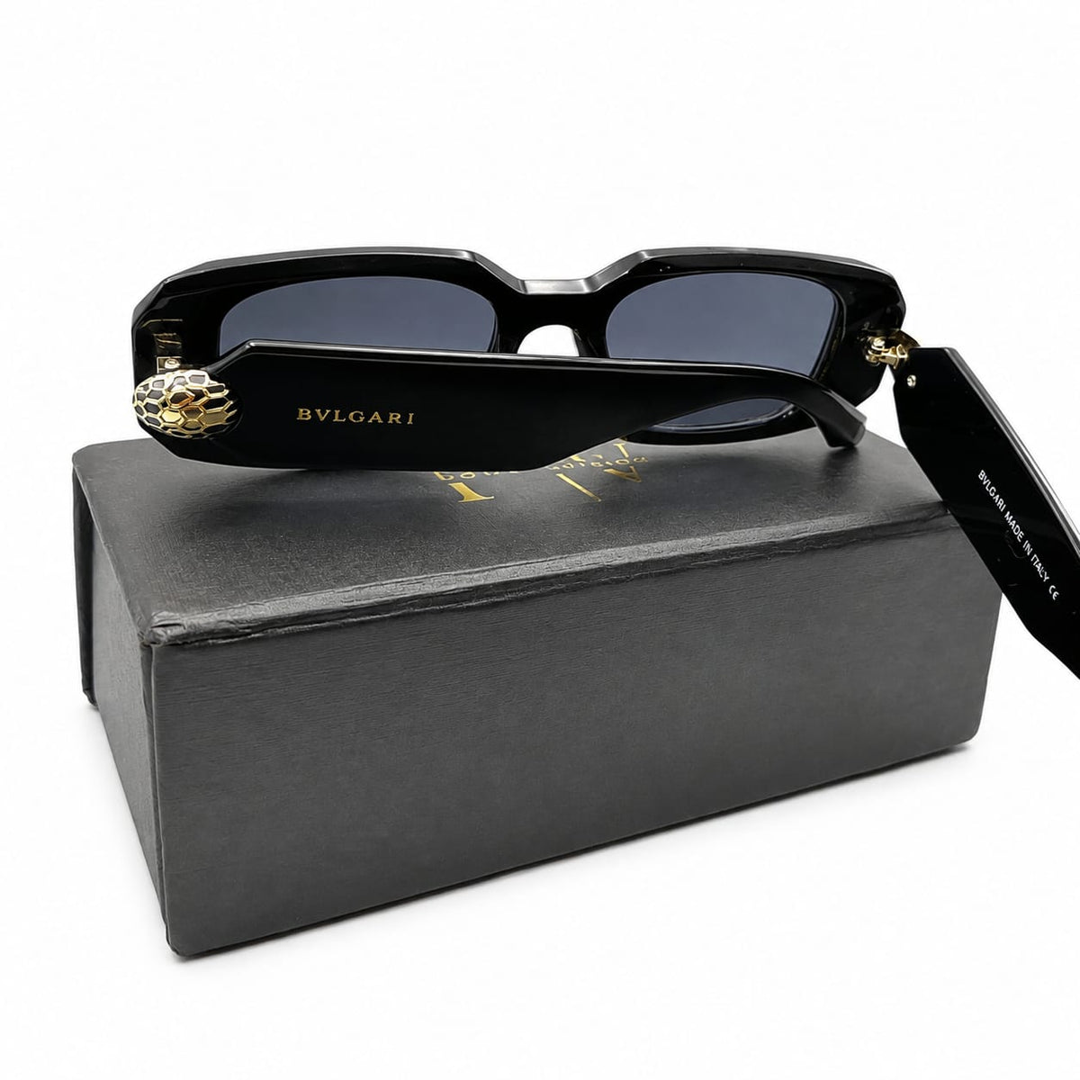 BVL 2338 - TRENDY - BOLD - BLACK - ANGULAR SQUARE - PREMIUM DETAILING - QUALITY