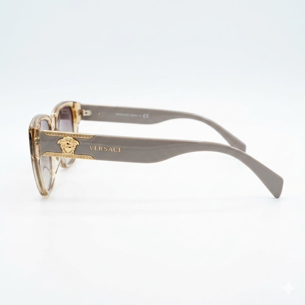 VERSACE 1921 - SUNGLASS - LADIES - SQUARE - CHAMPAGNE - WOMEN