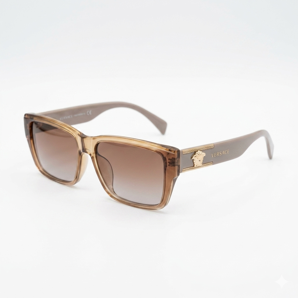 VERSACE 1921 - SUNGLASS - LADIES - SQUARE - CHAMPAGNE - WOMEN