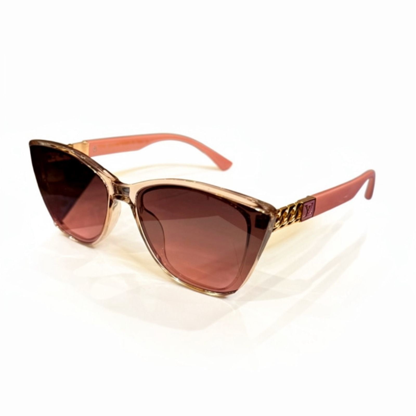 LV 9020 - SHADES - LADIES - CATEYE - PINK TRANSPARENT - DESIGNER
