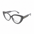 GC 2446 - EYEWEAR - LADIES - GREY - BLACK OUTLINE - POINTED CATEYE - PREMIUM BRANDING