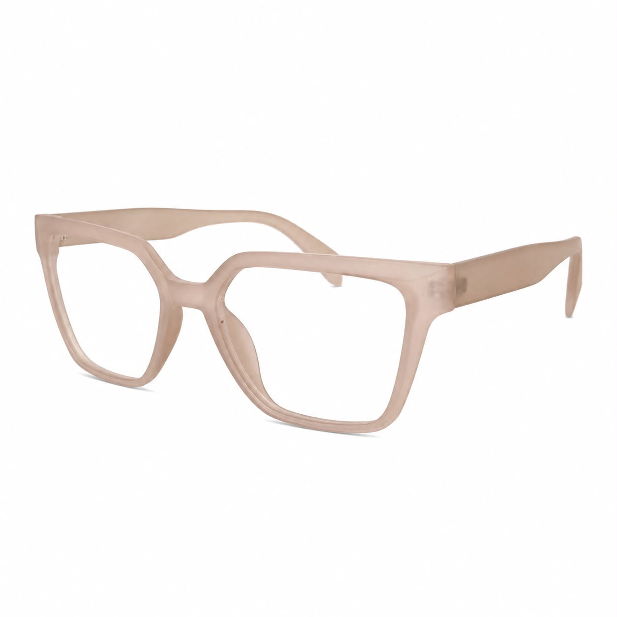 EYEWEAR 6615 - WOMEN - CATEYE SQUARE - FROSTED BEIGE - DAILYWEAR