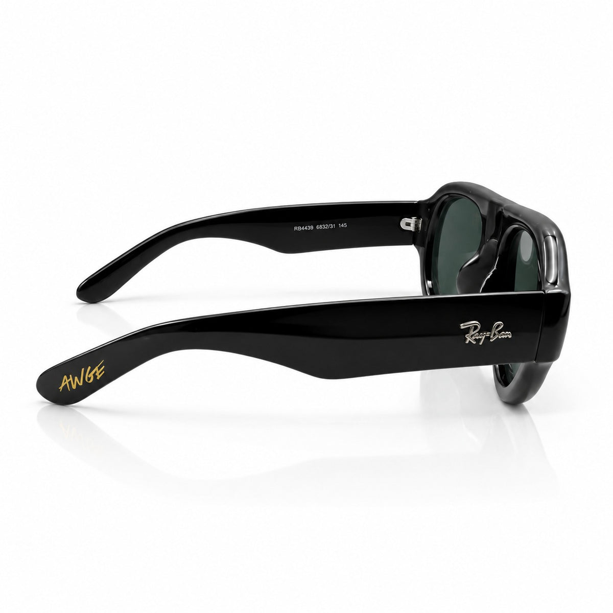 RB 4925 - AVIATAR - PUFFER - BOLD - BLACK - GLASS LENSE PREMIUM - TRENDY - QUALITY