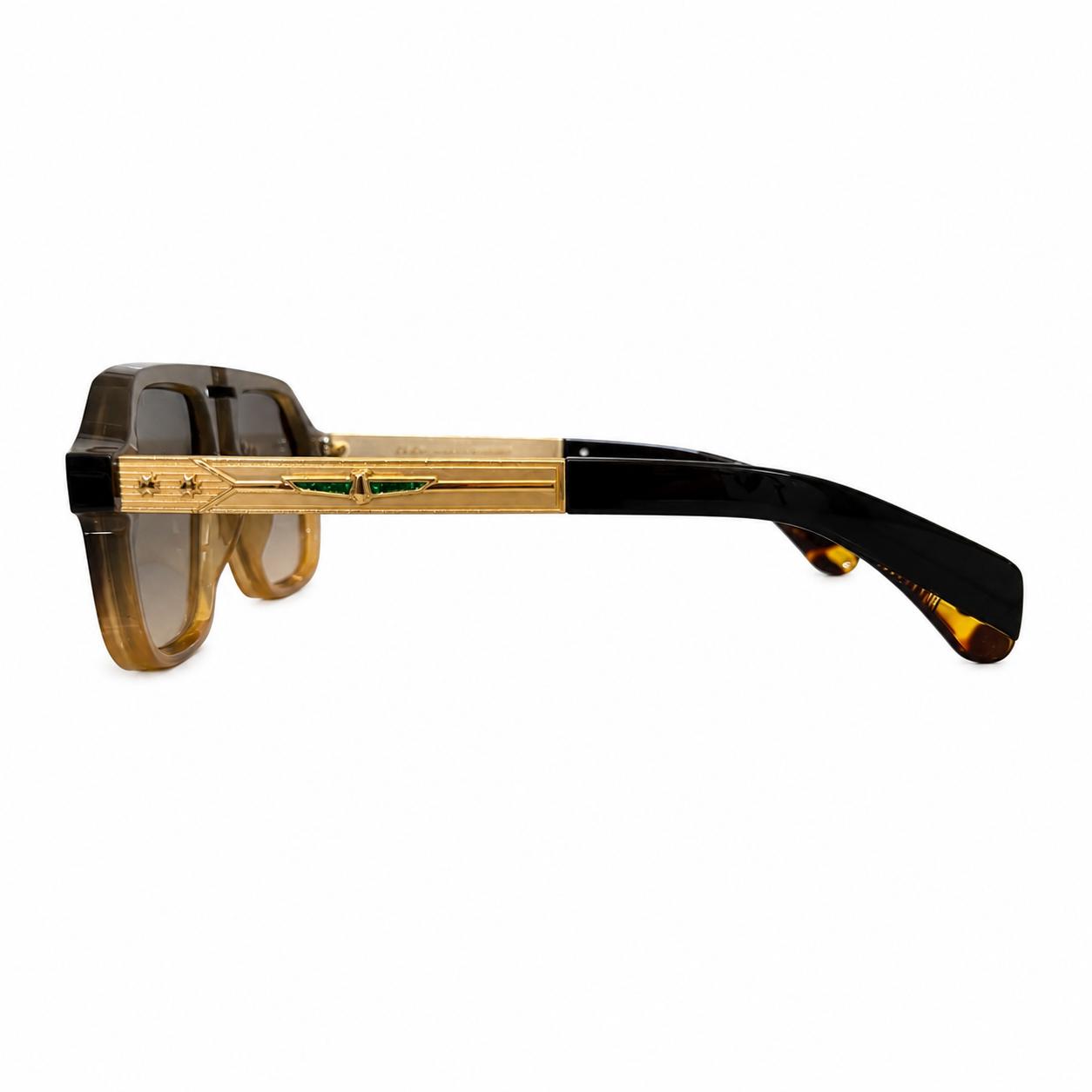DITA 98408 - OVERSIZED SQUARE - BLACK - BROWN HAVANA - UV - MEN - PREMIUM