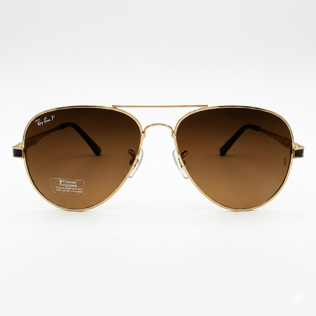 RB 4635 - AVIATAR - POLARISED - GOLDEN BROWN - UV 400
