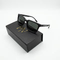LAC 24064 - SUNGLASS - MATTE BLACK - SQUARE - POLARISED - BRANDING - PREMIUM