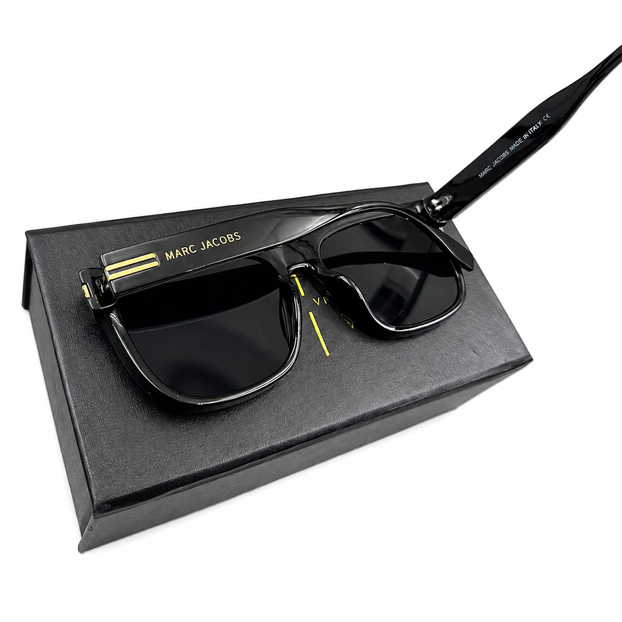 MJ 1003 - SUNGLASS - BOLD - BLACK - PREMIUM - QUALITY - OVERSIZE