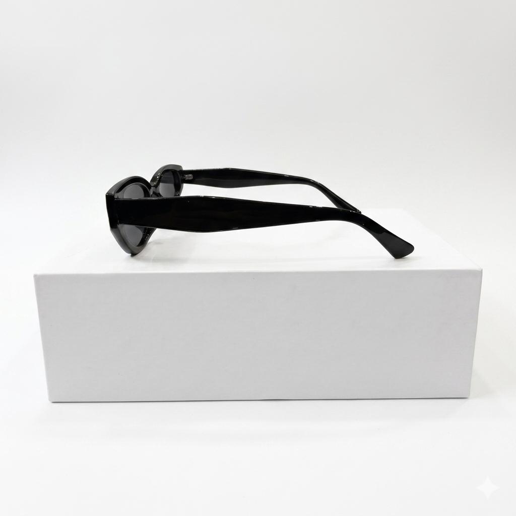 SUNGLASS - CATEYE - LADIES - BLACK - SIMPLE - DAILYWEAR