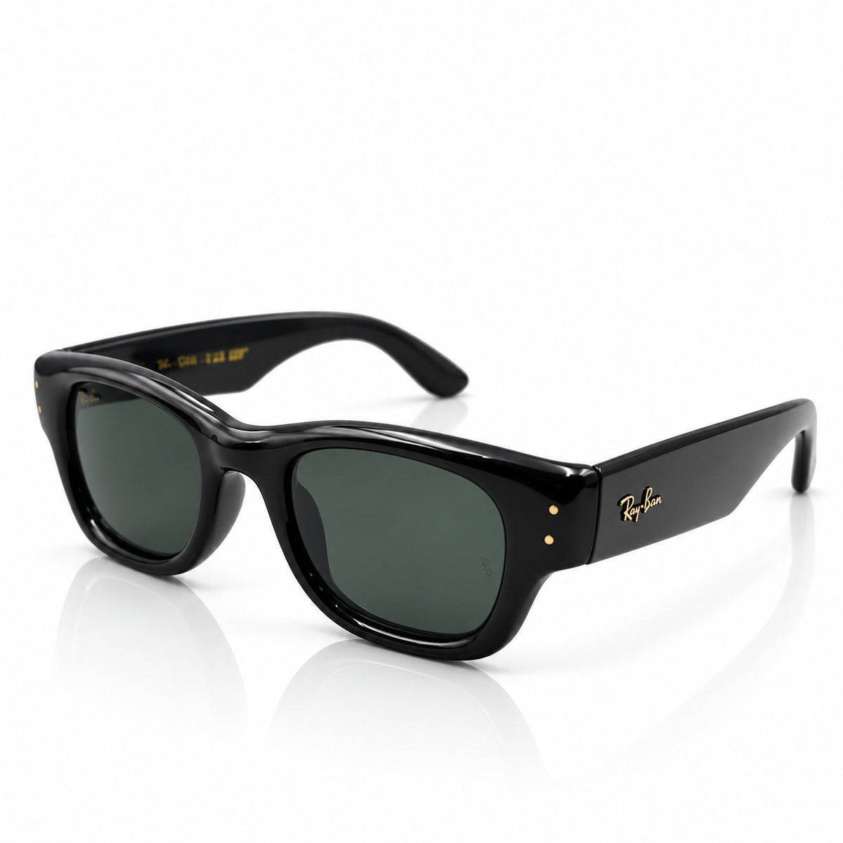 RB 4940 - WAYFARER PUFFER - BOLD - BLACK - SQUARE - ACETATE - HIGH QUALITY