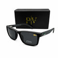 LACOSTE 897 - SPORTY SQUARE - MATTE BLACK - GREY - POLARISED - PREMIUM - MEN