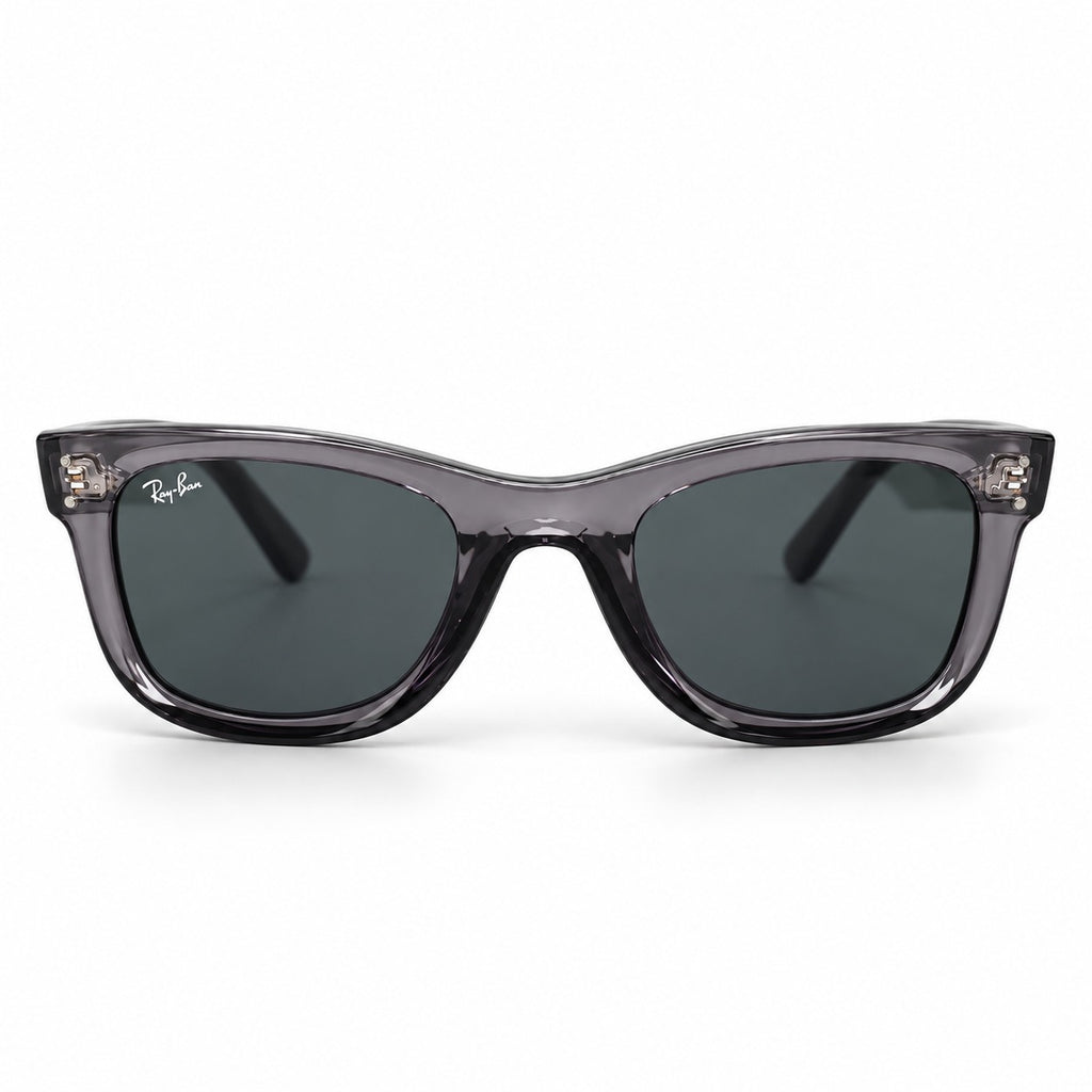 RB R0502S - REVERSE - WAYFARER - GREY TRANSPARENT - HIGH QUALITY