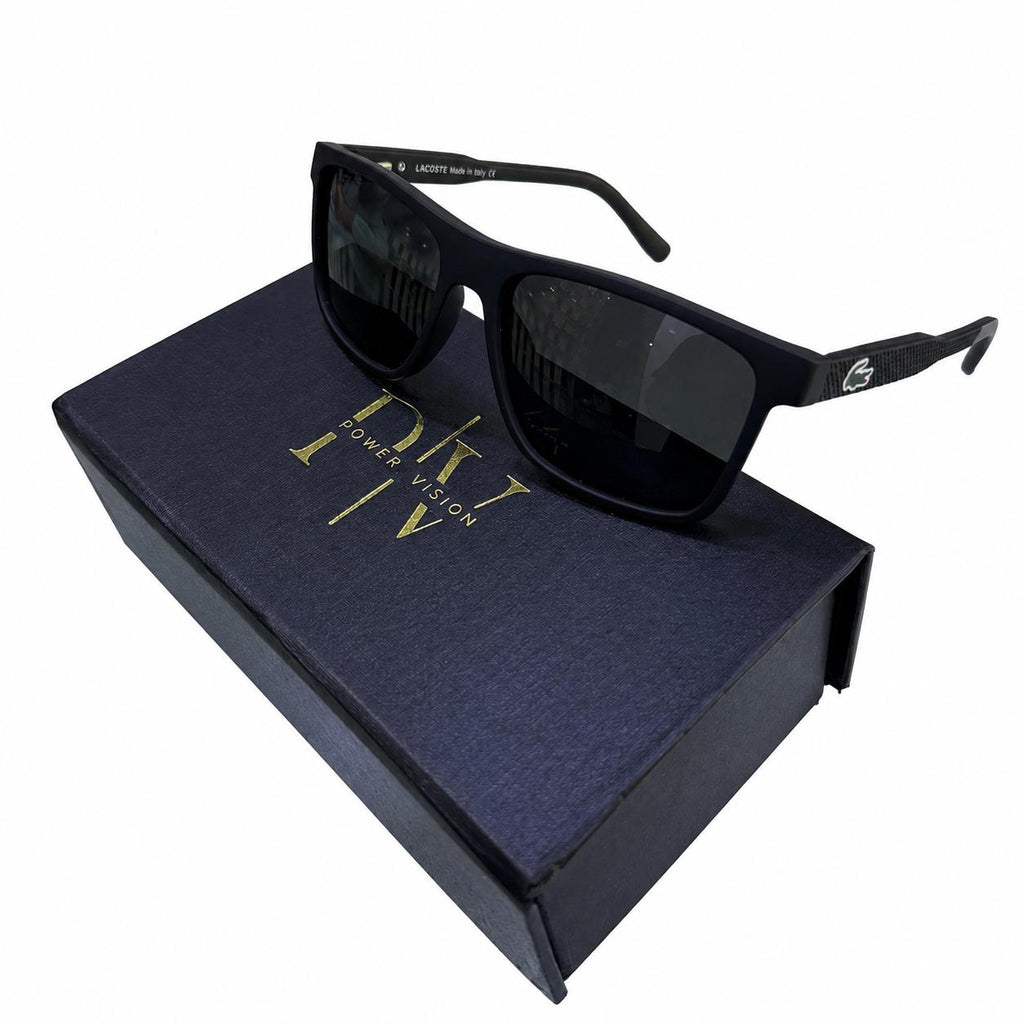 LAC 24036 - SUNGLASS - MATTE BLACK - POLARISED - BRANDING - MEN - PREMIUM