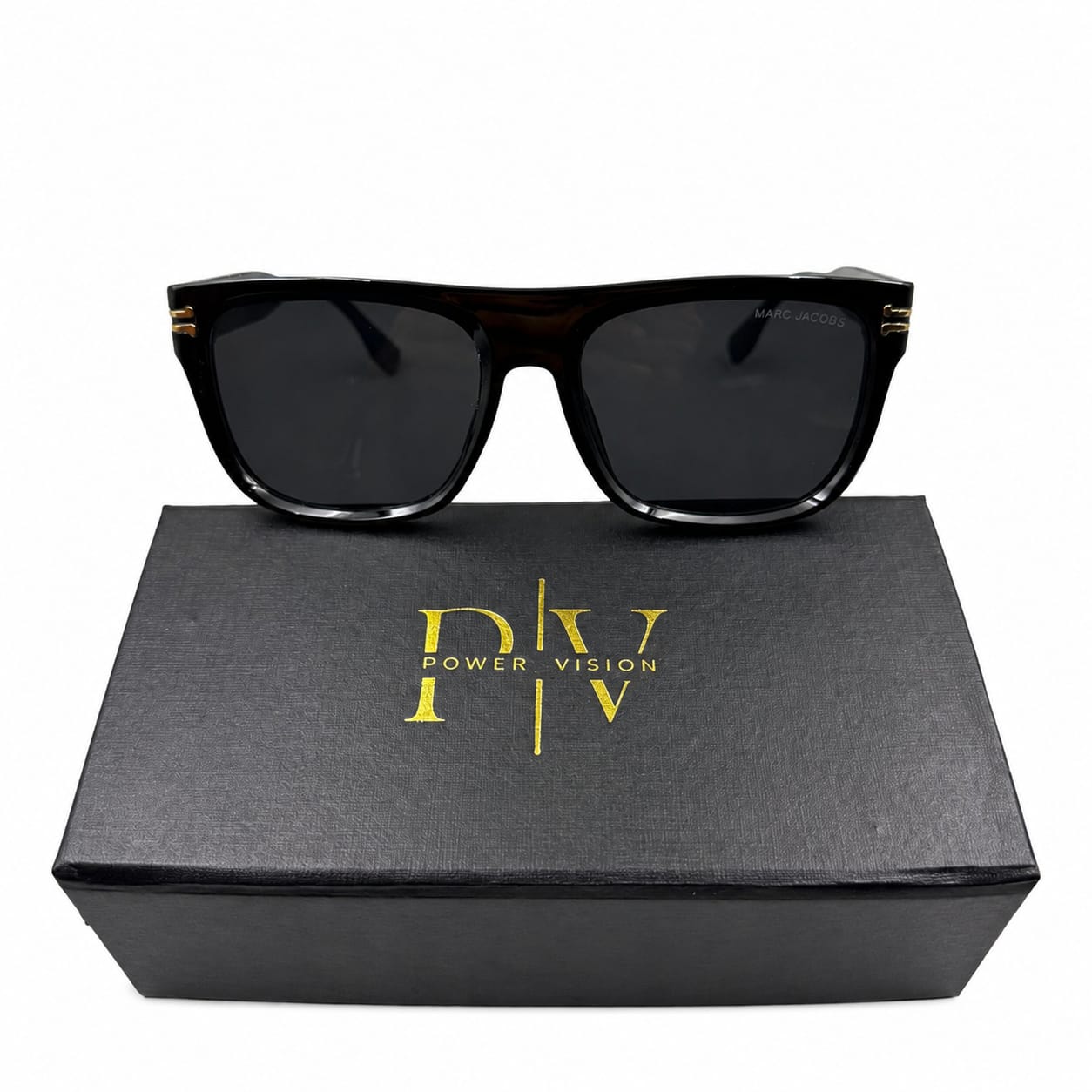 MJ 1003 - SUNGLASS - BOLD - BLACK - PREMIUM - QUALITY - OVERSIZE