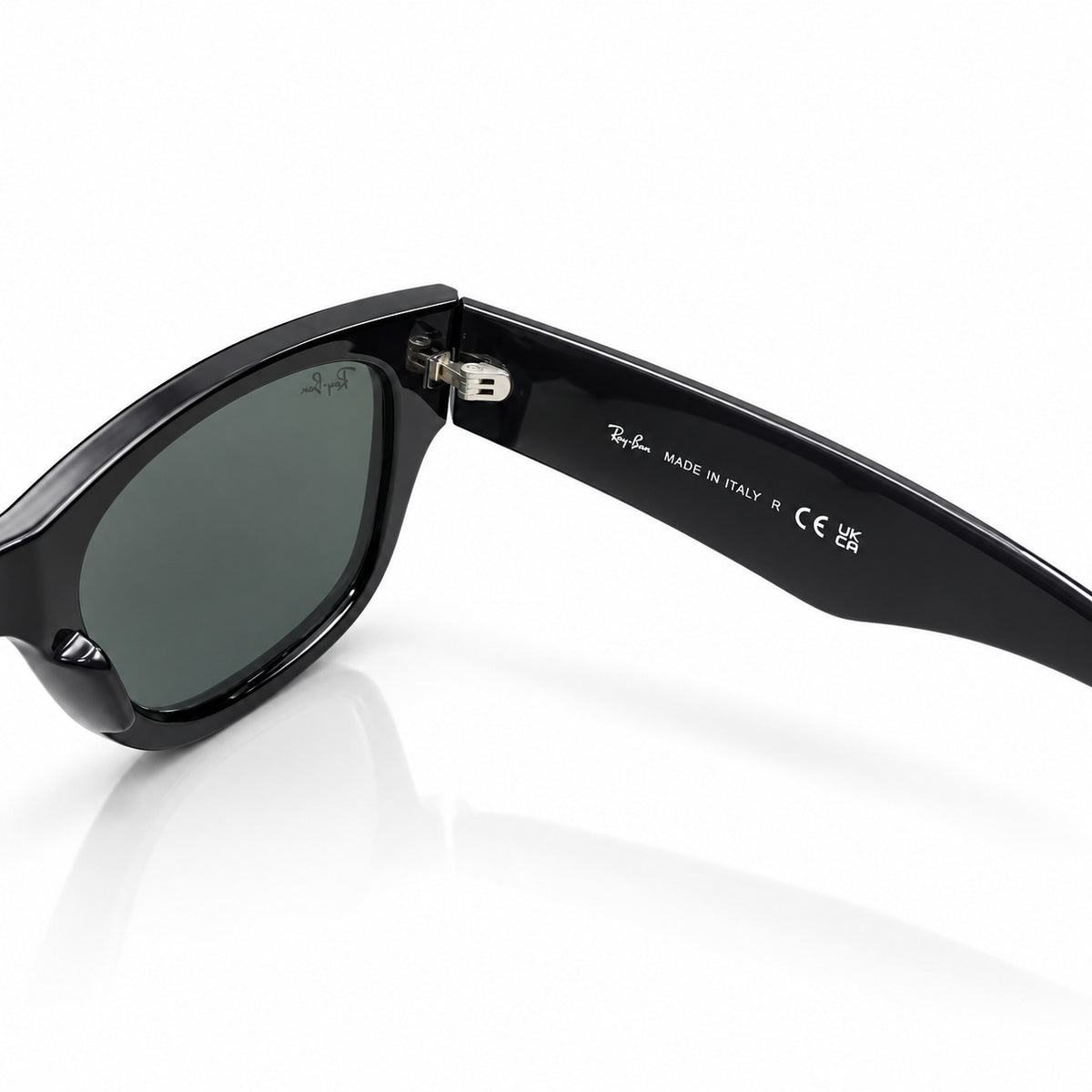 RB 0840 - MEGA WAYFARER - BLACK - ACETATE - SQUARE - UNISEX - HIGH QUALITY