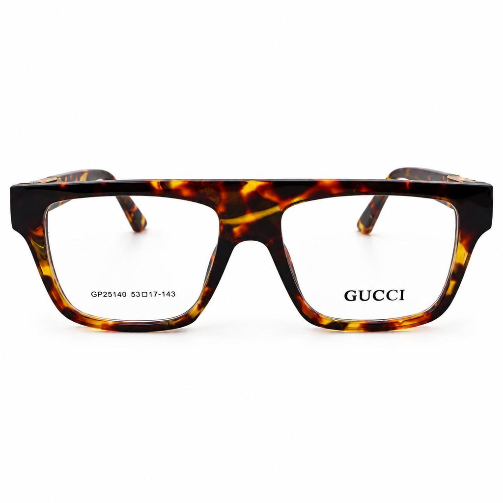 GC 25140 - EYEWEAR - BOLD - TORTOISE - CHUNKY SQUARE - SPRING HINGES