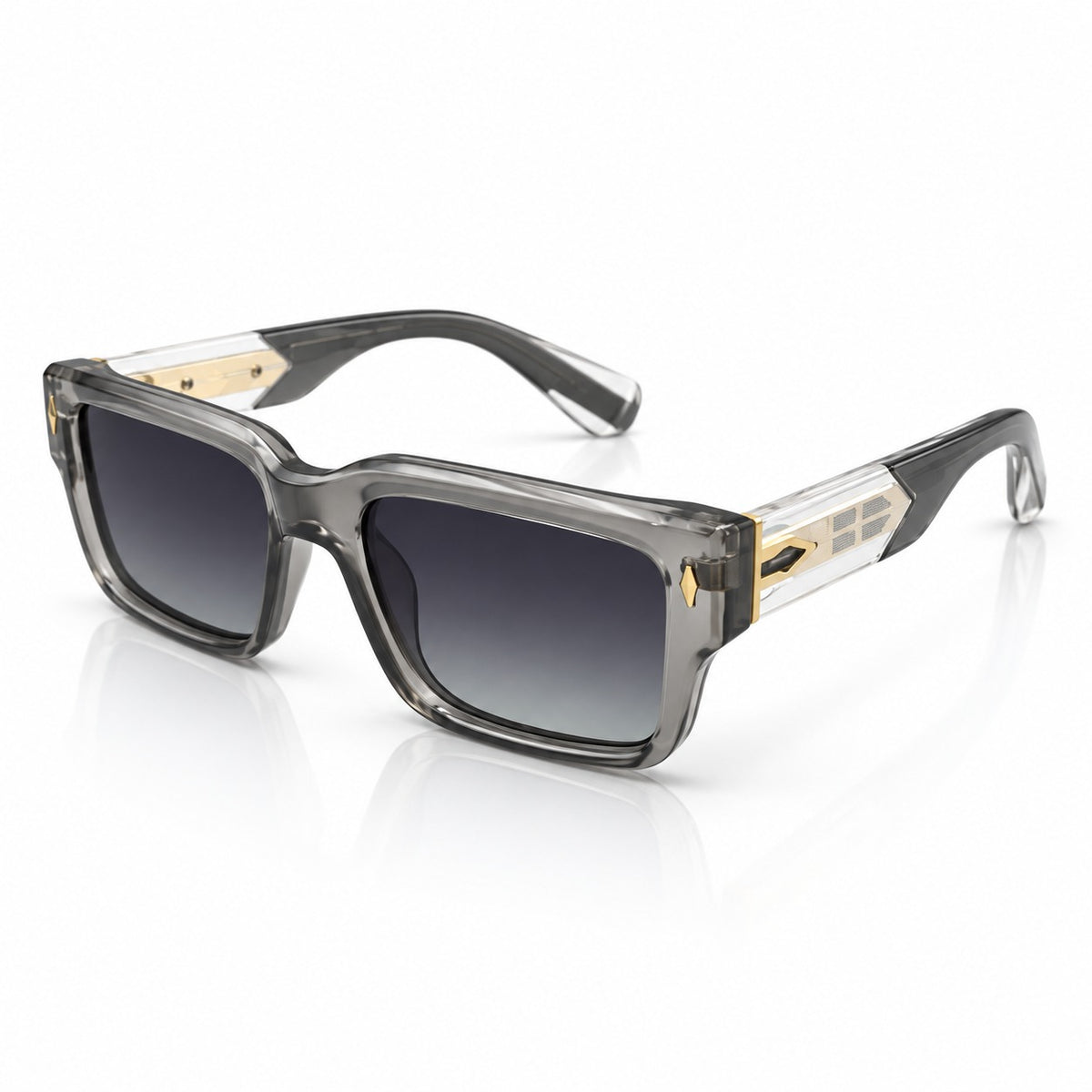 MOSCOT 1605 - BOLD - GREY TRANSPARENT - DOUBLE SHADE - UNISEX