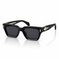CARTIER - BOLD - ACETATE - BLACK - SILVER RIVET - NEW ARRIVAL