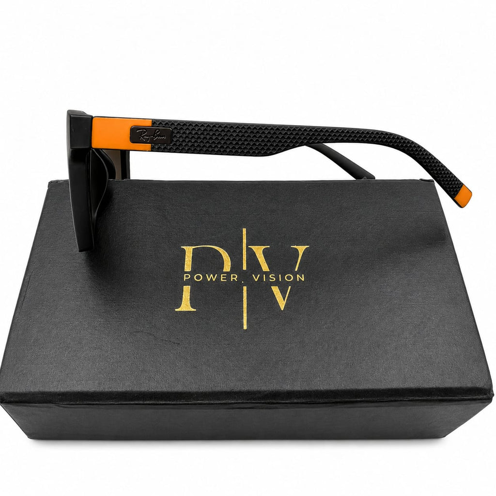 RB 5329 - COMFORT - MATTE BROWN - POLARISED - SQUARE - DAILYWEAR - TEXTURED