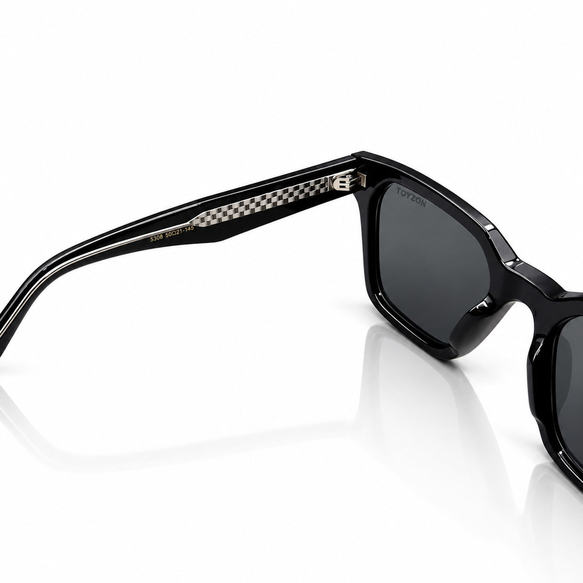 MOSCOT 2349 - ACETATE - ANGULAR SQUARE - BLACK - UV - QUALITY
