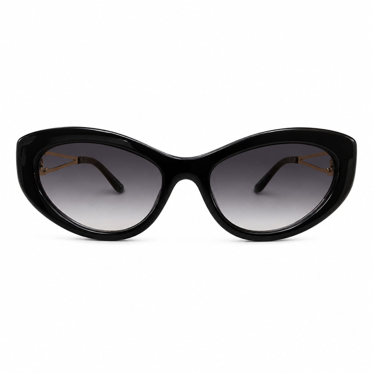 CH 0562 - WOMEN - CATEYE - ACETATE - METAL BRANDING TEMPLES - PREMIUM