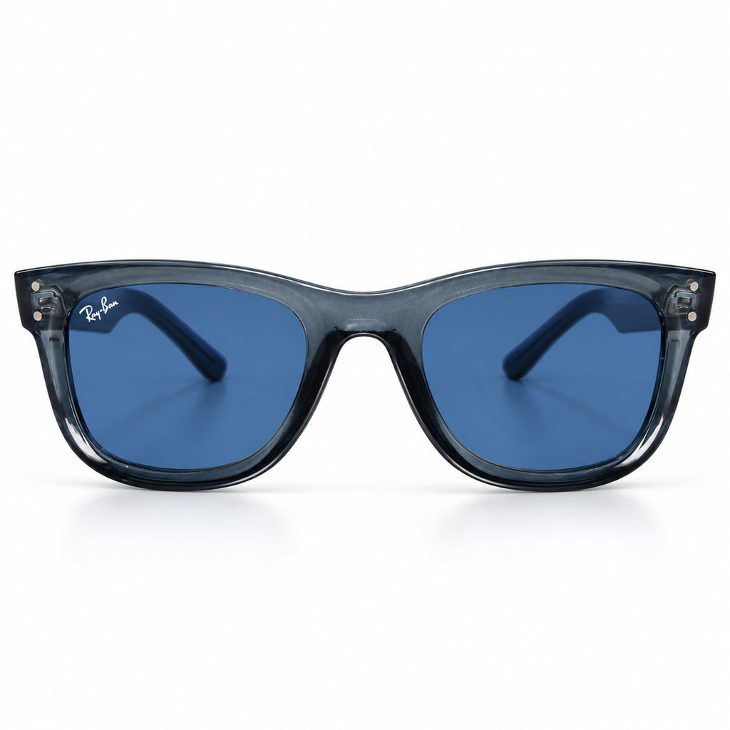 RB R0502S - REVERSE - WAYFARER - TRANSPARENT AQUA - HIGH QUALITY